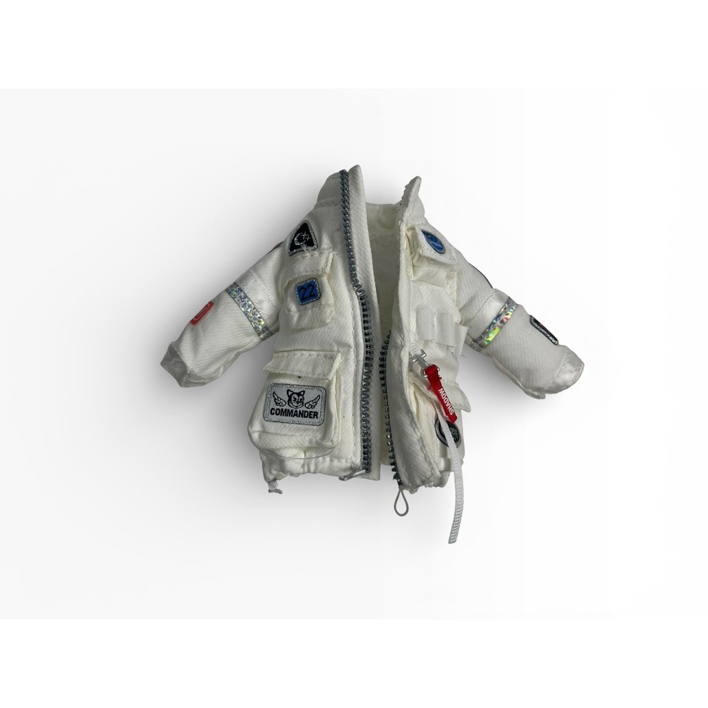 Rainbow High Shadow Zooey Electra Doll Outfit White Novi Stars Space Jacket Coat
